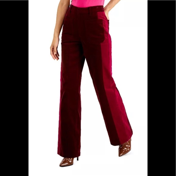 Colorblocked Corduroy Jacket & Pants set - Picture 2 of 2